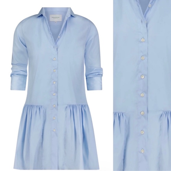 The Drop Waist Shirt Dress - Picture 2 of 7